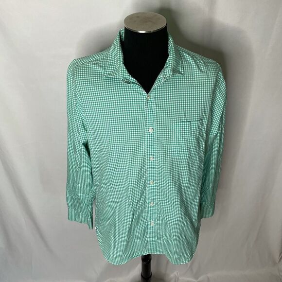 J. Crew Ludlow 2 Ply Cotton Check Shirt - Men’s XL - Picture 4 of 8